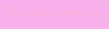 Image with Font Color FBAFDB and Background Color F9B1EE